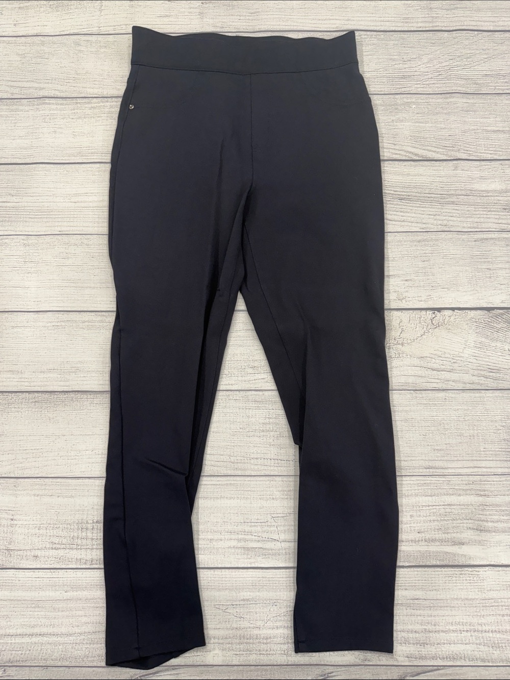 SPANX Black Shaping Leggings Skinny Pull-On Pants Size M